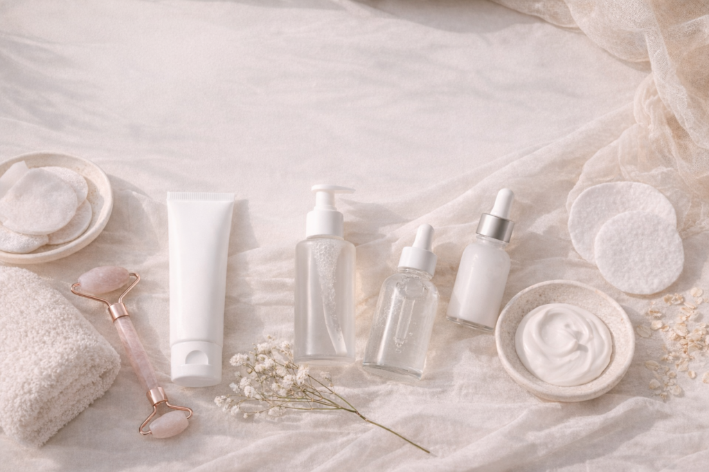 Simple Skincare Routine for Sensitive Skin (Beginner-Friendly Guide)