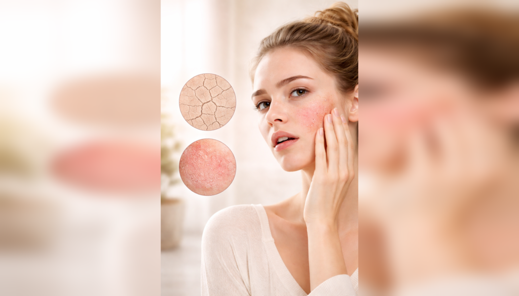 How to identify dry skin